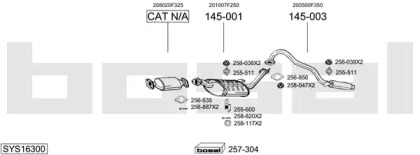 Глушитель BOSAL SYS16300