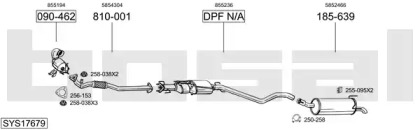 Глушитель BOSAL SYS17679