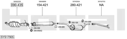 Глушитель BOSAL SYS17905