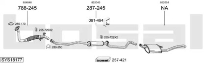 Глушитель BOSAL SYS18177