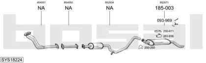 Глушитель BOSAL SYS18224