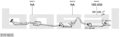 Глушитель BOSAL SYS18233