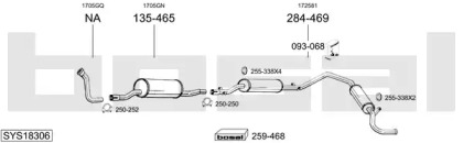 Глушитель BOSAL SYS18306