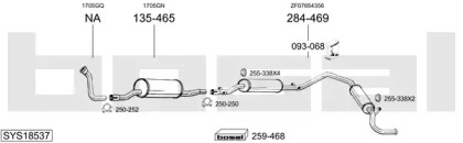 Глушитель BOSAL SYS18537