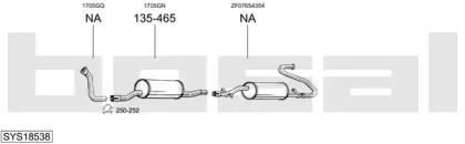 Глушитель BOSAL SYS18538