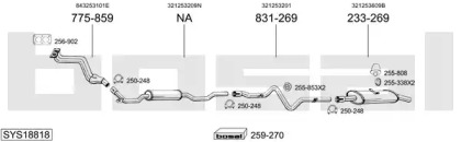 Глушитель BOSAL SYS18818