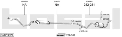 Глушитель BOSAL SYS19527