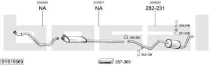 Глушитель BOSAL SYS19569