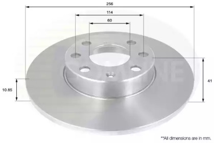 Тормозной диск COMLINE ADC1120