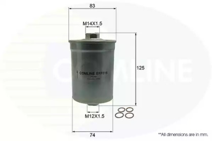 Фильтр COMLINE EFF016