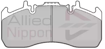 Комплект тормозных колодок COMLINE ACV077KPX