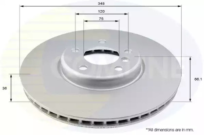Тормозной диск COMLINE ADC1791VR