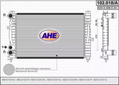 Теплообменник AHE 102.018/A