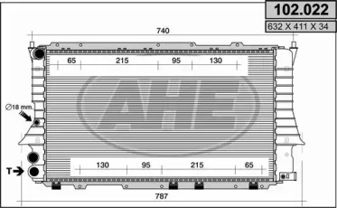 Теплообменник AHE 102.022