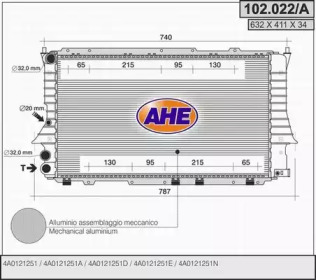 Теплообменник AHE 102.022/A