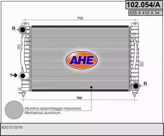 Теплообменник AHE 102.054/A