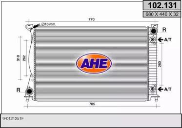 Теплообменник AHE 102.131