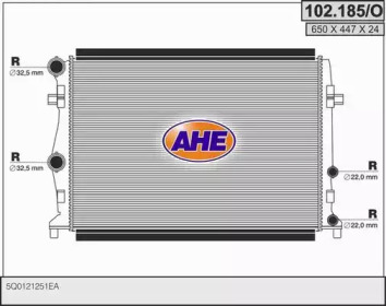 Теплообменник AHE 102.185/O