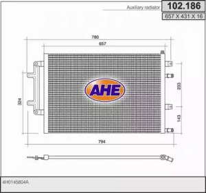 Теплообменник AHE 102.186