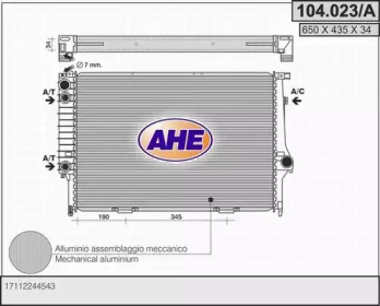 Теплообменник AHE 104.023/A