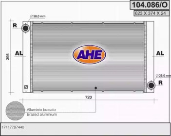 Теплообменник AHE 104.086/O