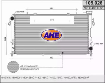 Теплообменник AHE 105.026