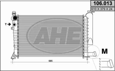 Теплообменник AHE 106.013