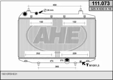 Теплообменник AHE 111.073