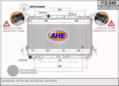 Теплообменник AHE 112.040