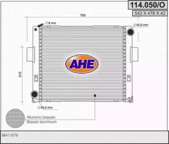 Теплообменник AHE 114.050/O