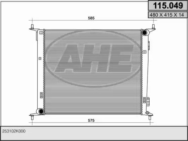 Теплообменник AHE 115.049