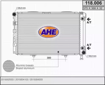 Теплообменник AHE 118.006