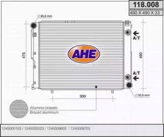 Теплообменник AHE 118.008