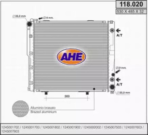 Теплообменник AHE 118.020