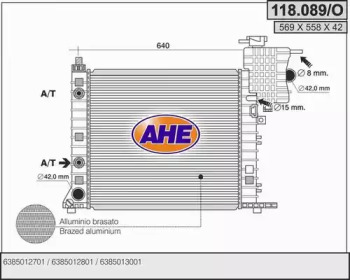 Теплообменник AHE 118.089/O