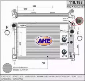 Теплообменник AHE 118.188