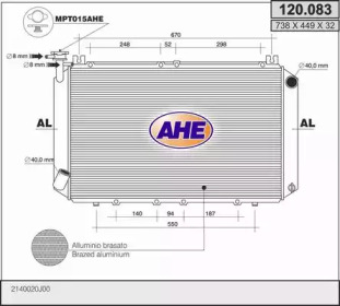 Теплообменник AHE 120.083