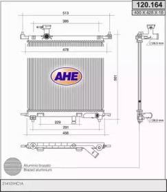 Теплообменник AHE 120.164