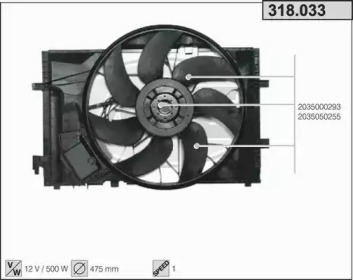 Вентилятор AHE 318.033