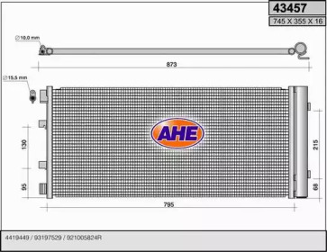 Конденсатор AHE 43457