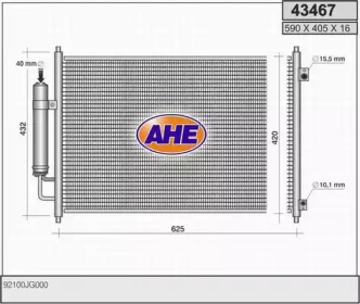 Конденсатор AHE 43467