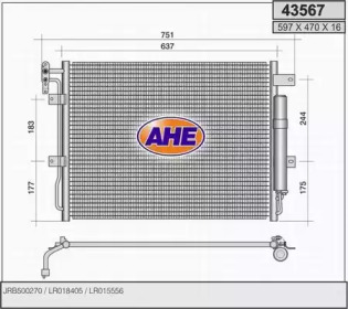 Конденсатор AHE 43567