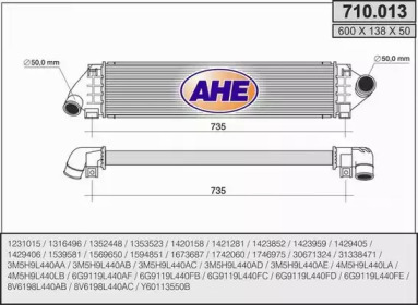 Теплообменник AHE 710.013