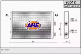 Теплообменник AHE 93512