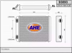 Теплообменник AHE 93893