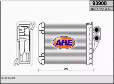 Теплообменник AHE 93908