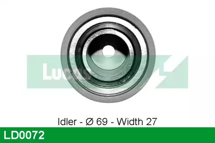 Ролик LUCAS ENGINE DRIVE LD0072