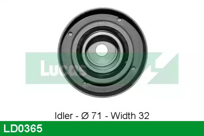 Ролик LUCAS ENGINE DRIVE LD0365