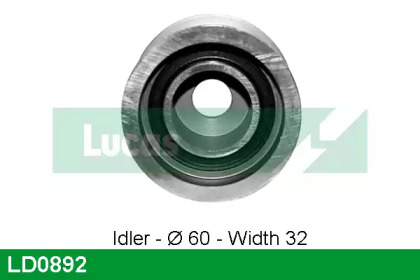 Ролик LUCAS ENGINE DRIVE LD0892