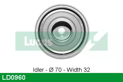 Ролик LUCAS ENGINE DRIVE LD0960